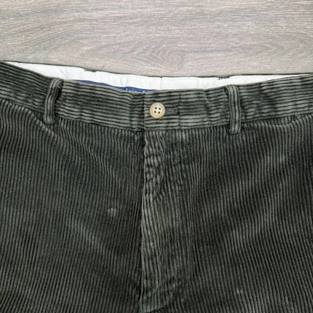 Vineyard Vines Corduroy Pants Mens 34x30 Olive Green Straight Leg Preppy Y2K